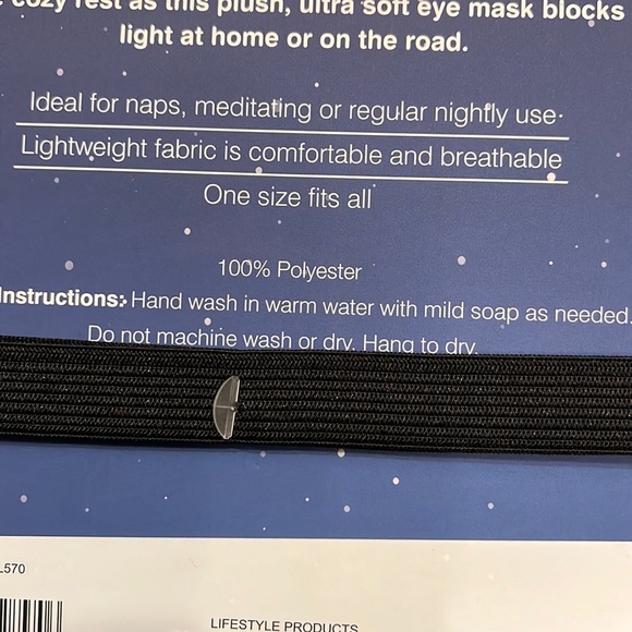 Rudolph Sleep Mask - Picture 2 of 4